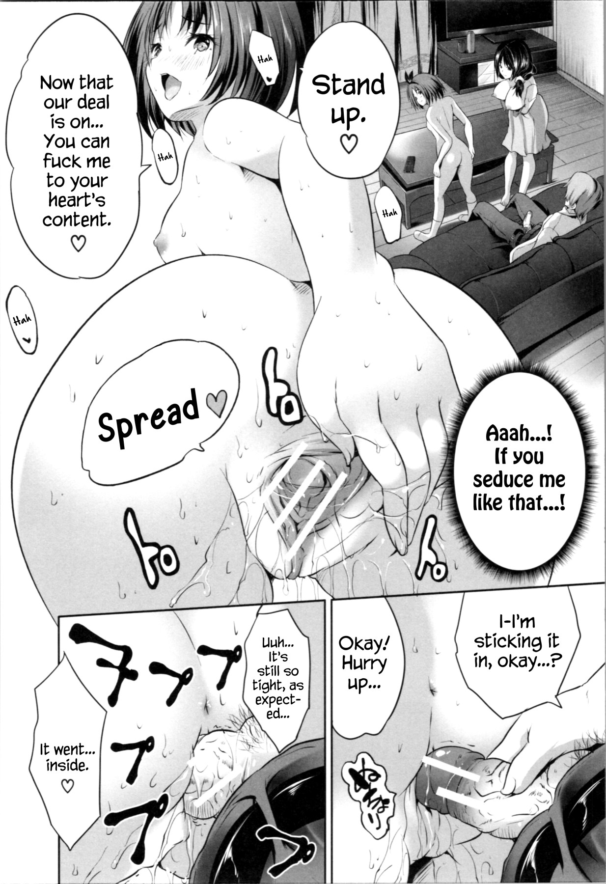 Hentai Manga Comic-Even Though I Didn't Do Anything I Got Reverse Raped By This Mom!-Read-110